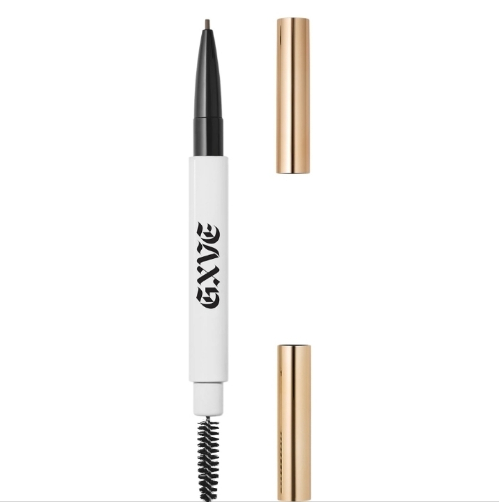 BRAND NEW GXVE BEAUTY HELLA ON POINT ULTRA-FINE BROW PENCIL "5 WARM DEEP…
